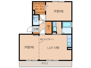 グリーンシャトーの物件間取画像